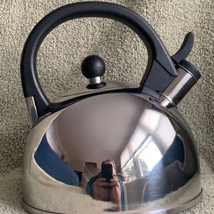 Vintage Progressive Intnl. Co. Teapot/Kettle, Stainless Steel — NEVER USED!